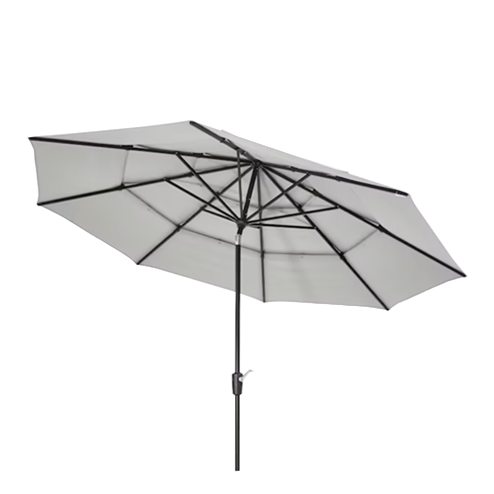 Replacement Canopy for Origin 21 11' Market Umbrella - RipLock 350 - Slate Gray