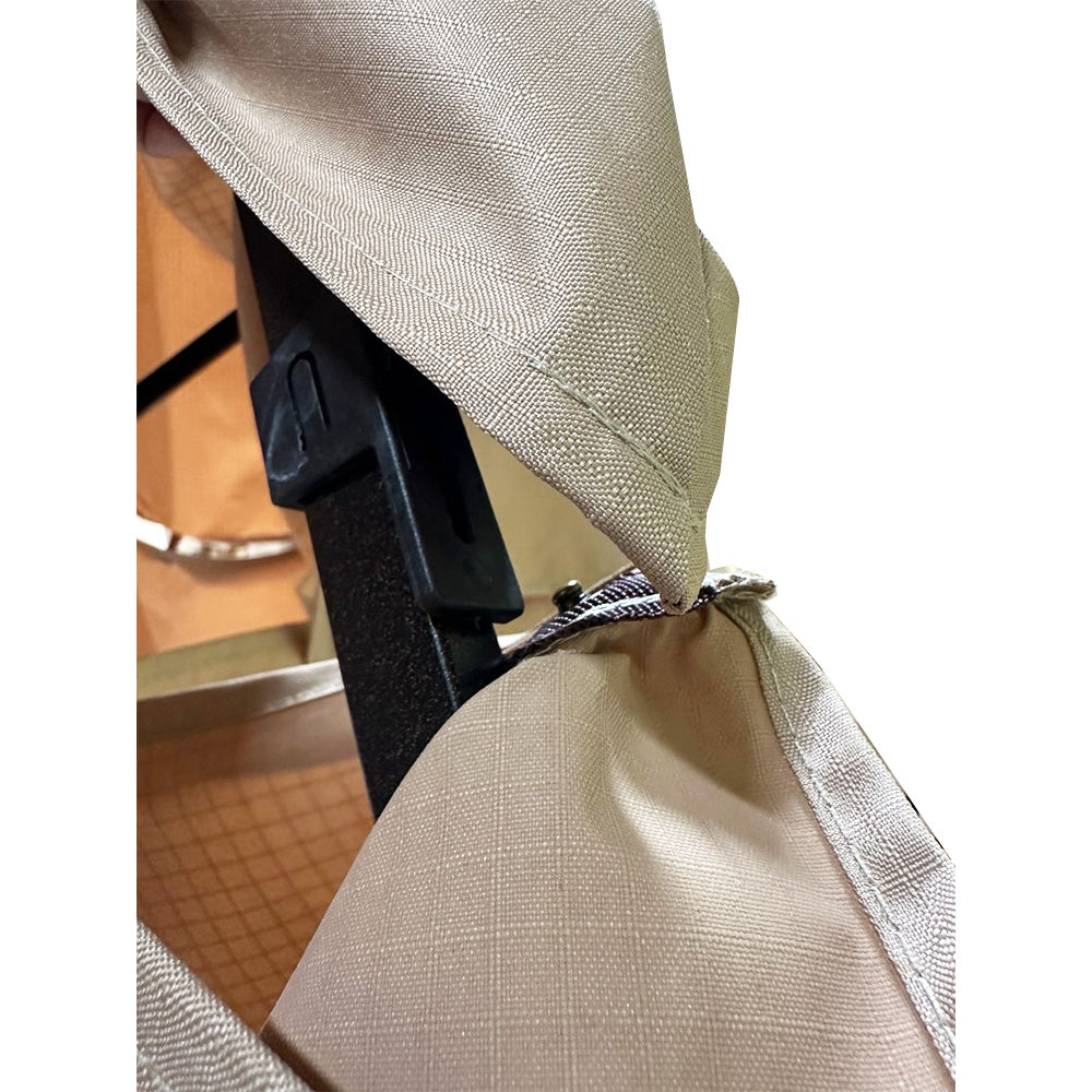 Replacement Canopy for Origin 21 11' Market Umbrella - RipLock 350 - Slate Gray