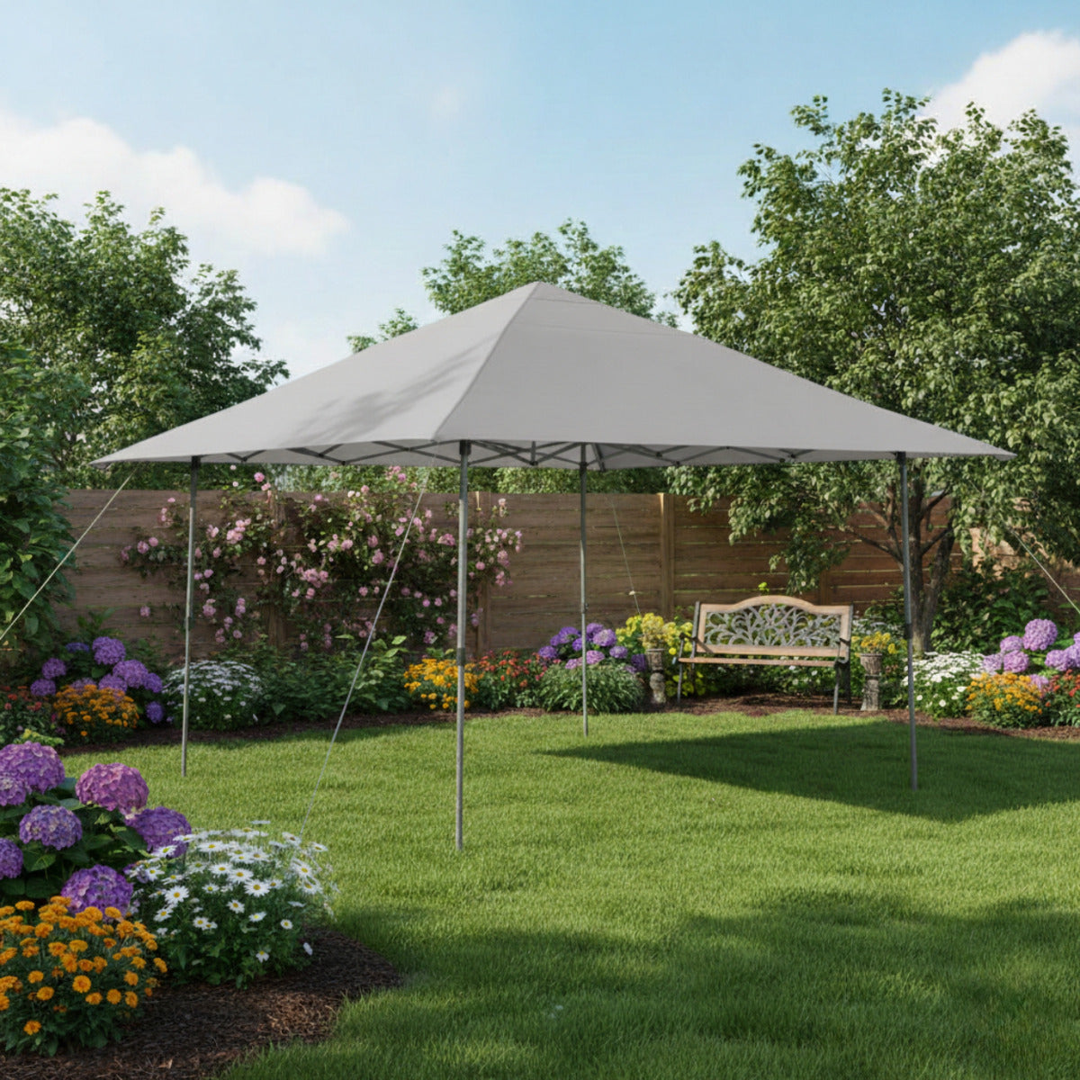 Replacement Canopy for Core 1654628 13' x 13' Center Push Pop Up Canopy - RipLock 350