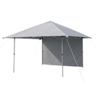 Replacement Canopy and Sunshade for Core 1654628 13' x 13' Center Push Pop Up Canopy - Slate Gray, RipLock 350
