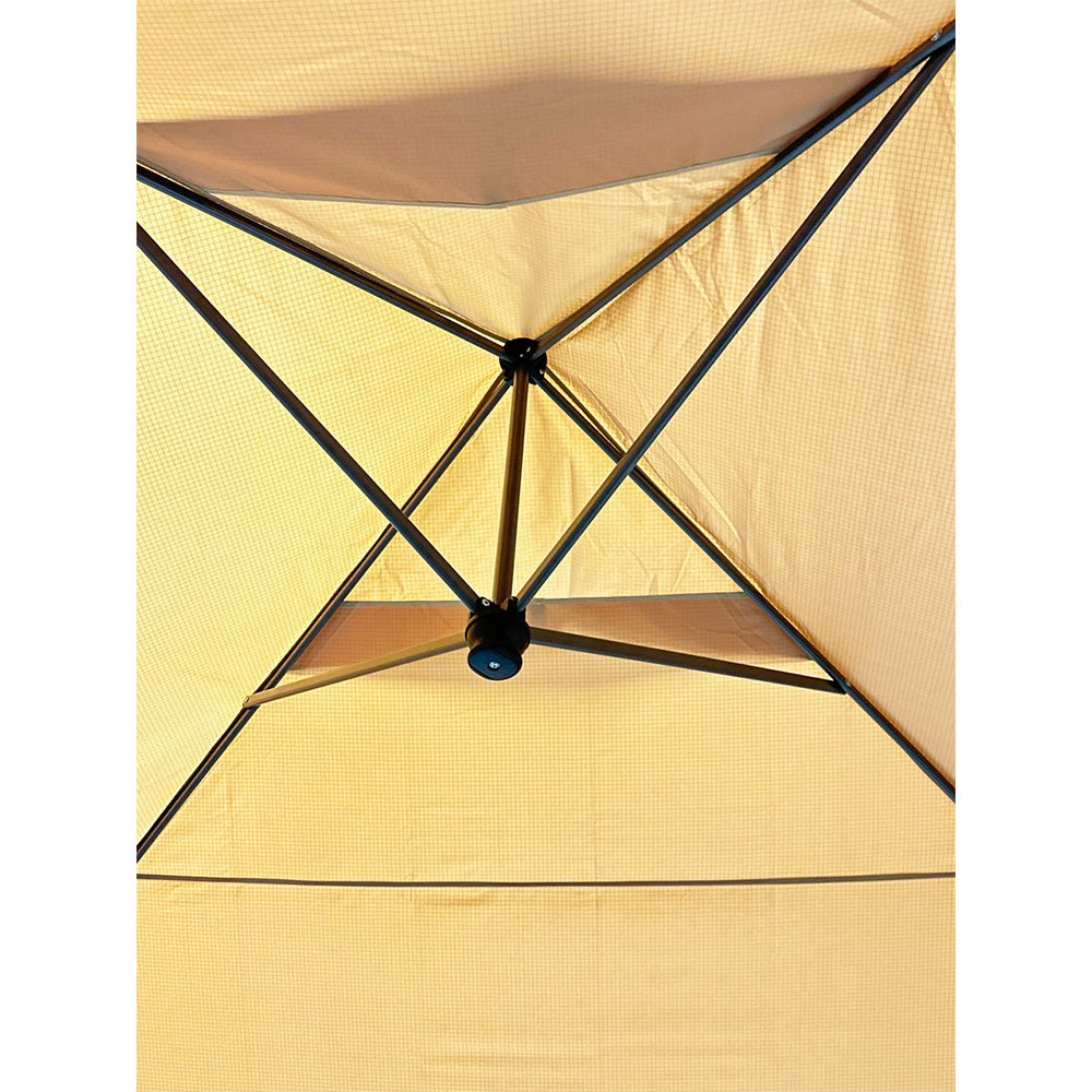 Replacement Canopy for Guidesman 12' x 12'  ADVEL144 EasyLift Pop Up Canopy - RipLock 350 - Slate Gray