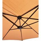 Replacement Canopy for Phi Villa Green Party 13' Outdoor Double Sided Patio Umbrella - RipLock 350