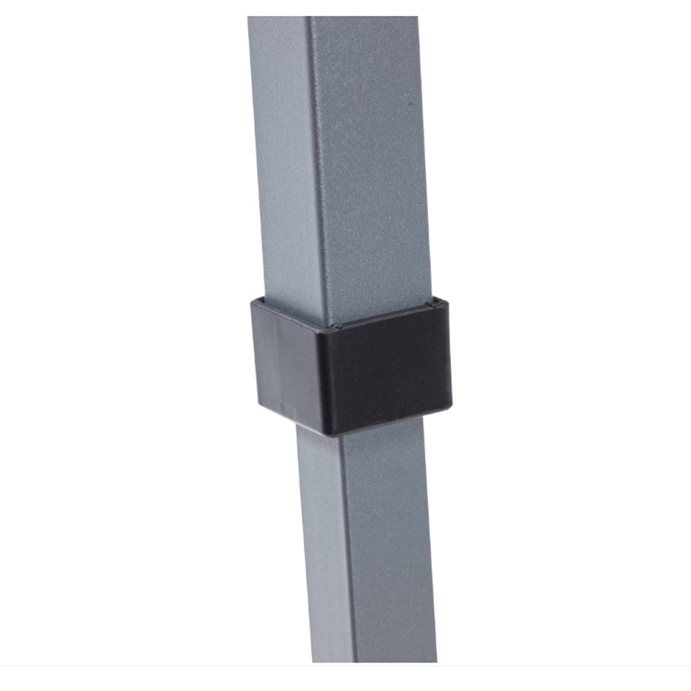 Replacement Canopy for Quest 12' x 12' Straight Leg Pop Up Canopy - RipLock 350 - Slate Gray