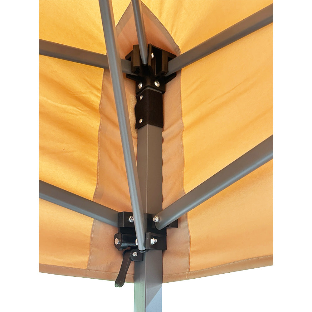 Replacement Canopy for Quest 12' x 12' Straight Leg Pop Up Canopy - RipLock 350 - Slate Gray