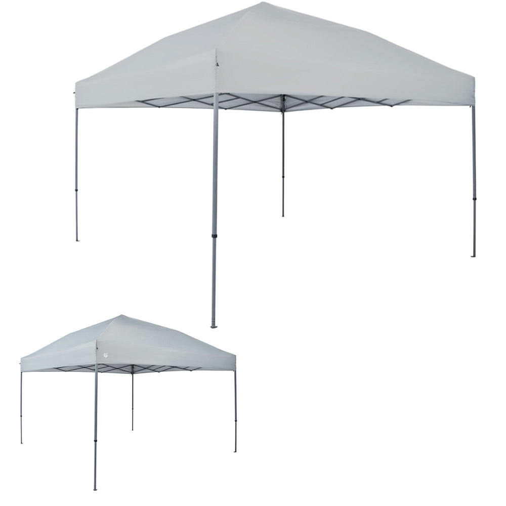 Replacement Canopy for Quest 12' x 12' Straight Leg Pop Up Canopy - RipLock 350 - Slate Gray