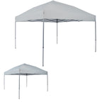 Replacement Canopy for Quest 12' x 12' Straight Leg Pop Up Canopy - RipLock 350 - Slate Gray