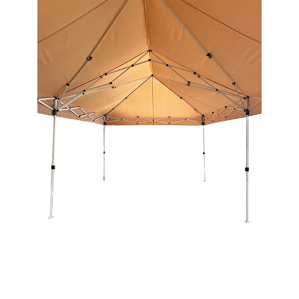 Replacement Canopy for Z-Shade 20' x 10' Rectangle Pop Up - RipLock 350 - Slate Gray