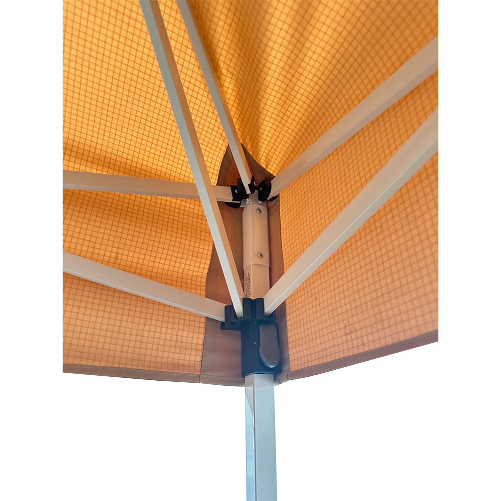 Replacement Canopy for Z-Shade 20' x 10' Rectangle Pop Up - RipLock 350 - Slate Gray