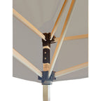 Replacement Canopy for Z-Shade Base 10' X 10', Canopy Top 8' X 8' Slant Leg - RipLock 350 - Slate Gray