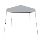 Replacement Canopy for Z-Shade Base 10' X 10', Canopy Top 8' X 8' Slant Leg - RipLock 350 - Slate Gray