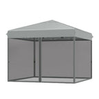 Replacement Canopy for VivoHome 8' X 8' Pop Up - RipLock 350 - Slate Gray
