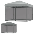 Replacement Canopy for VivoHome 8' X 8' Pop Up - RipLock 350 - Slate Gray