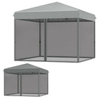 Replacement Canopy for VivoHome 8' X 8' Pop Up - RipLock 350 - Slate Gray