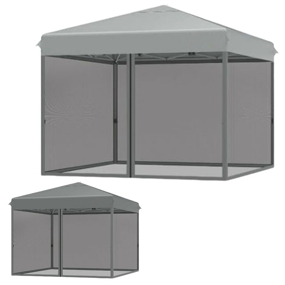 Replacement Canopy for VivoHome 8' X 8' Pop Up - RipLock 350 - Slate Gray
