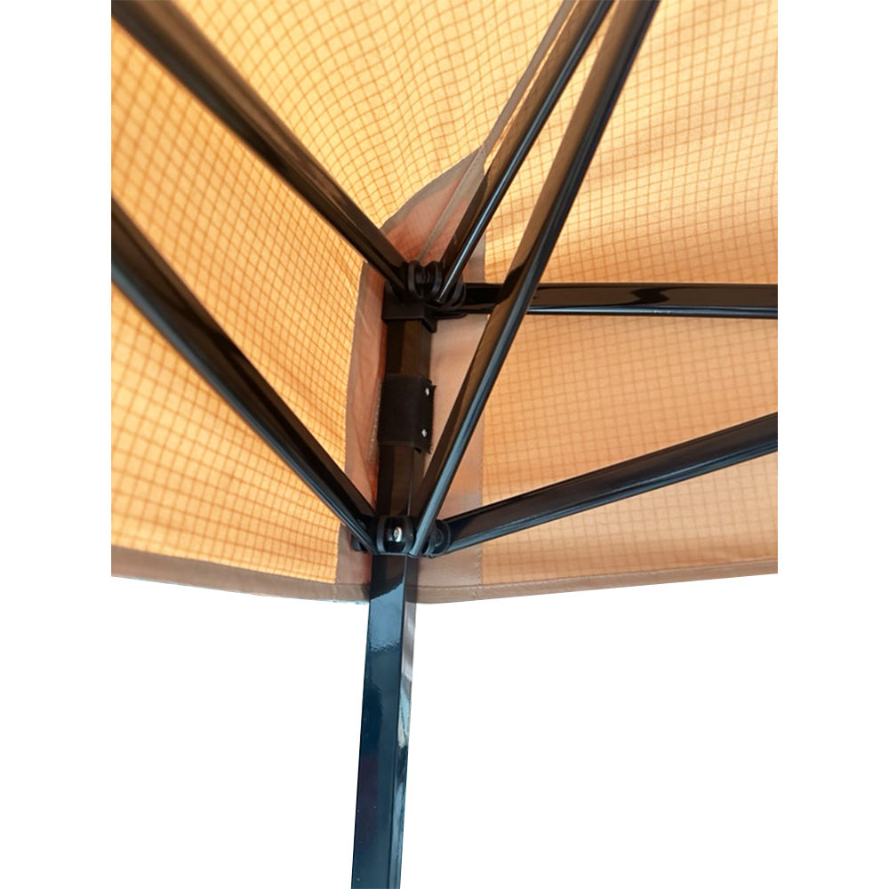 Replacement Canopy for Guidesman Base 10' x 10', Canopy Top 8’ x 8’ EasyLift Slant Leg Pop Up - Riplock 350 - Slate Gray