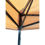 Replacement Canopy for Guidesman Base 10' x 10', Canopy Top 8’ x 8’ EasyLift Slant Leg Pop Up - Riplock 350 - Slate Gray