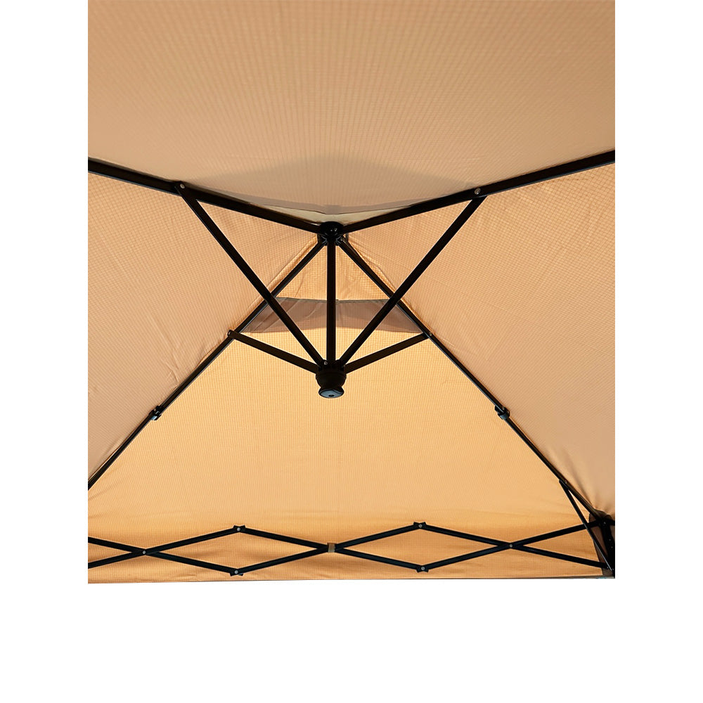 Replacement Canopy for Guidesman Base 10' x 10', Canopy Top 8’ x 8’ EasyLift Slant Leg Pop Up - Riplock 350 - Slate Gray
