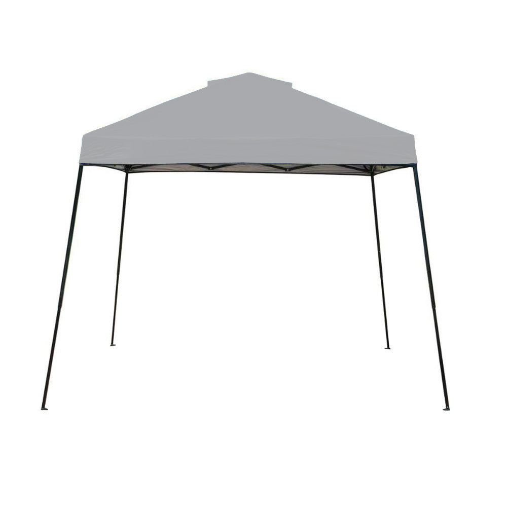 Replacement Canopy for Guidesman Base 10' x 10', Canopy Top 8’ x 8’ EasyLift Slant Leg Pop Up - Riplock 350 - Slate Gray