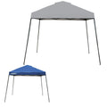 Replacement Canopy for Guidesman Base 10' x 10', Canopy Top 8’ x 8’ EasyLift Slant Leg Pop Up - Riplock 350 - Slate Gray