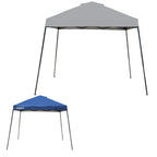 Replacement Canopy for Guidesman Base 10' x 10', Canopy Top 8’ x 8’ EasyLift Slant Leg Pop Up - Riplock 350 - Slate Gray