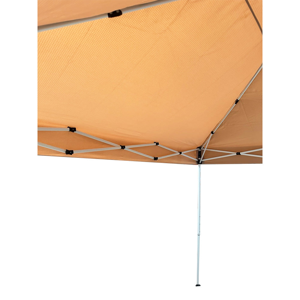 Replacement Canopy for Quik Shade Shelter Logic 10' x 10' Country Side Instant Pop Up Canopy - RipLock 350 - Slate Gray