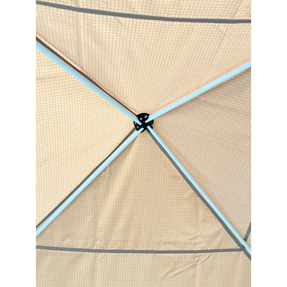 Replacement Canopy for Quik Shade Shelter Logic 10' x 10' Country Side Instant Pop Up Canopy - RipLock 350 - Slate Gray