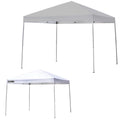 Replacement Canopy for Quik Shade Shelter Logic 10' x 10' Country Side Instant Pop Up Canopy - RipLock 350 - Slate Gray
