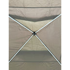 Replacement Canopy for Quik Shade Commercial 10' x 10' C100 Straight Leg Pop Up Canopy - RipLock 350 - Slate Gray