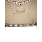 Replacement Canopy for Quik Shade Commercial 10' x 10' C100 Straight Leg Pop Up Canopy - RipLock 350 - Slate Gray