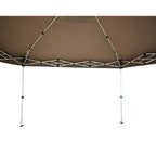 Replacement Canopy for Quik Shade Commercial 10' x 10' C100 Straight Leg Pop Up Canopy - RipLock 350 - Slate Gray