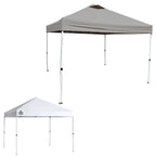 Replacement Canopy for Quik Shade Commercial 10' x 10' C100 Straight Leg Pop Up Canopy - RipLock 350 - Slate Gray
