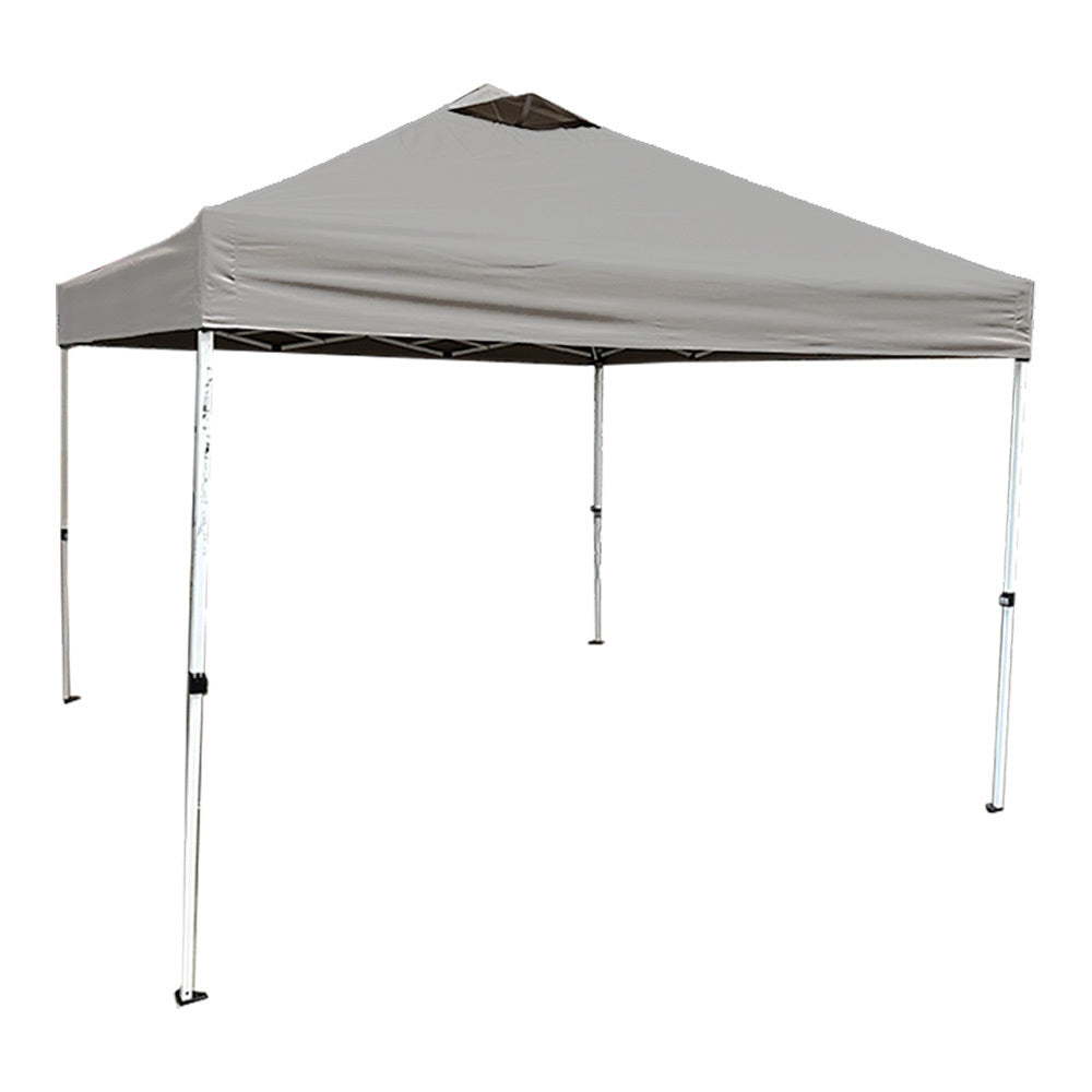Replacement Canopy for Quik Shade Commercial 10' x 10' C100 Straight Leg Pop Up Canopy - RipLock 350 - Slate Gray