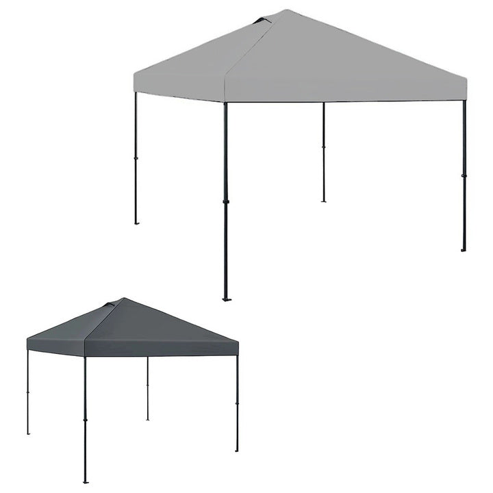 Replacement Canopy for Member's Mark Easy Lift 10' x 10' Instant Pop Up Canopy - RipLock 350 - Slate Gray