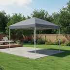 Replacement Canopy for POPUPSHADE PopLock UCT110BU00 10' x 10' Instant Pop Up - Slate Gray, RipLock 350