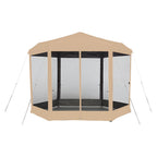 Replacement Canopy with Netting Set for Coleman Back Home 10.5’ X 9’ Instant Setup Tent - RipLock 350
