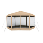 Replacement Canopy with Netting Set for Coleman Back Home 15’ x 13’ Instant Setup Tent - RipLock 350