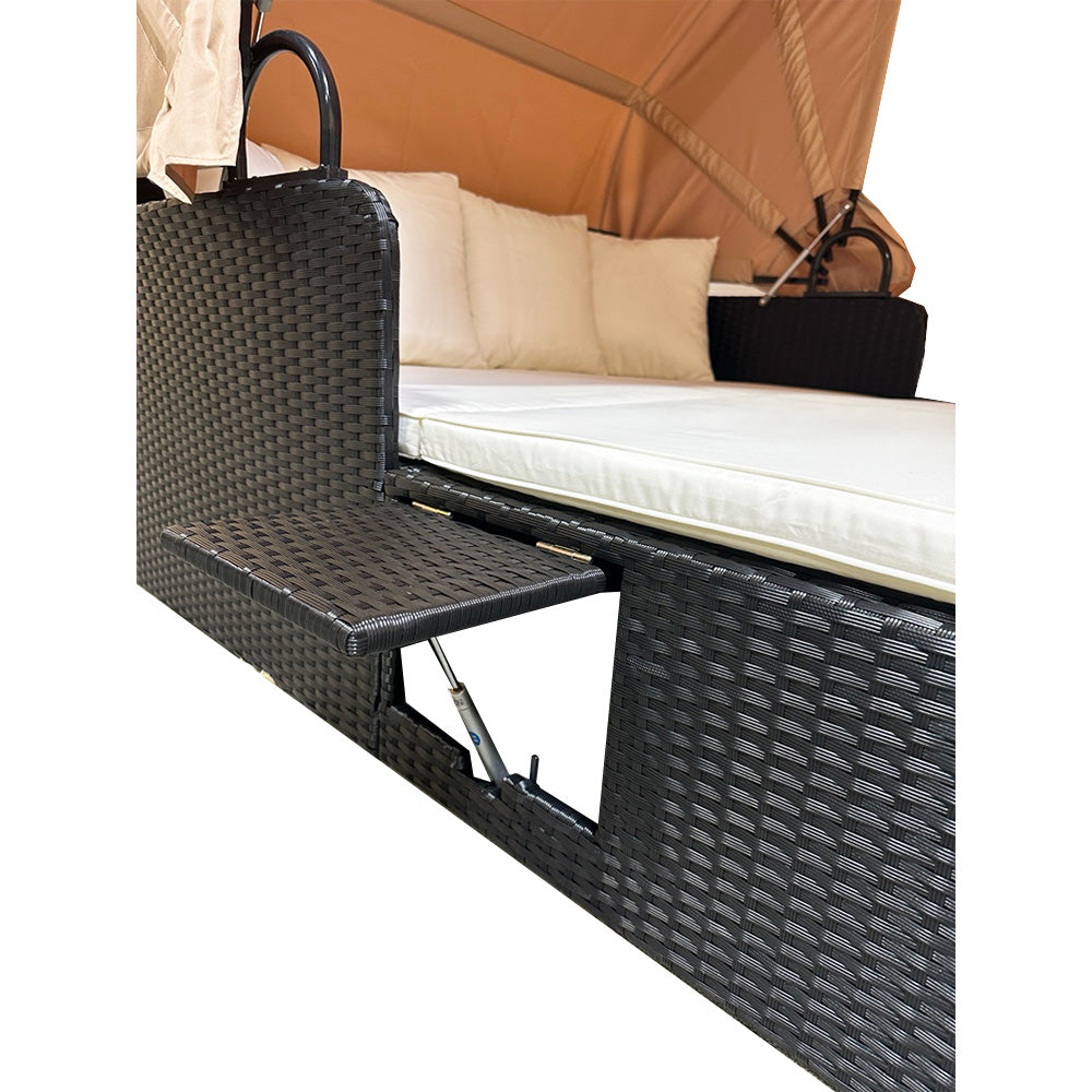 Replacement Canopy for Costway Tangkula Outdoor Lounge Patio Daybed - RipLock 350