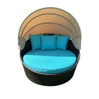 Replacement Canopy for Modway Siesta EEI-642-EXP-WHI Outdoor Patio Daybed - Beige, RipLock 350
