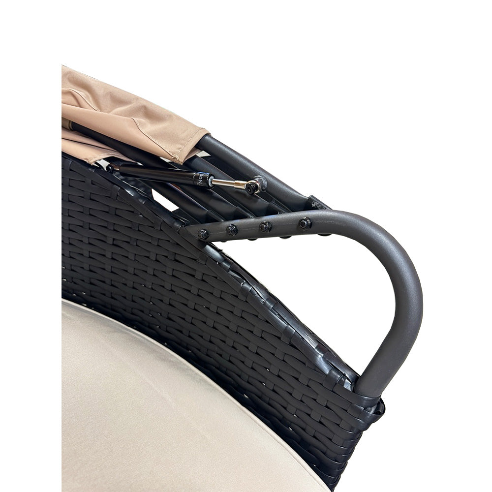 Replacement Canopy for Walsunny Wade Logan Antoanela Outdoor Patio Daybed - RipLock 350