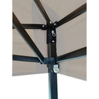Replacement Canopy and Sunwall for Ozark Trail 8' x 10' Outdoor Pop Up Canopy - RipLock 350 - Slate Gray