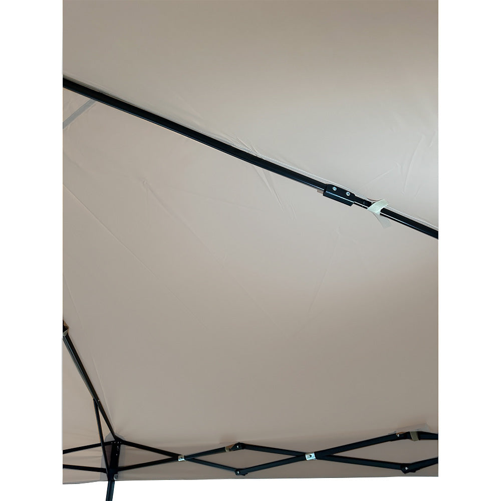 Replacement Canopy and Sunwall for Ozark Trail 8' x 10' Outdoor Pop Up Canopy - RipLock 350 - Slate Gray