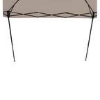 Replacement Canopy and Sunwall for Ozark Trail 8' x 10' Outdoor Pop Up Canopy - RipLock 350 - Slate Gray