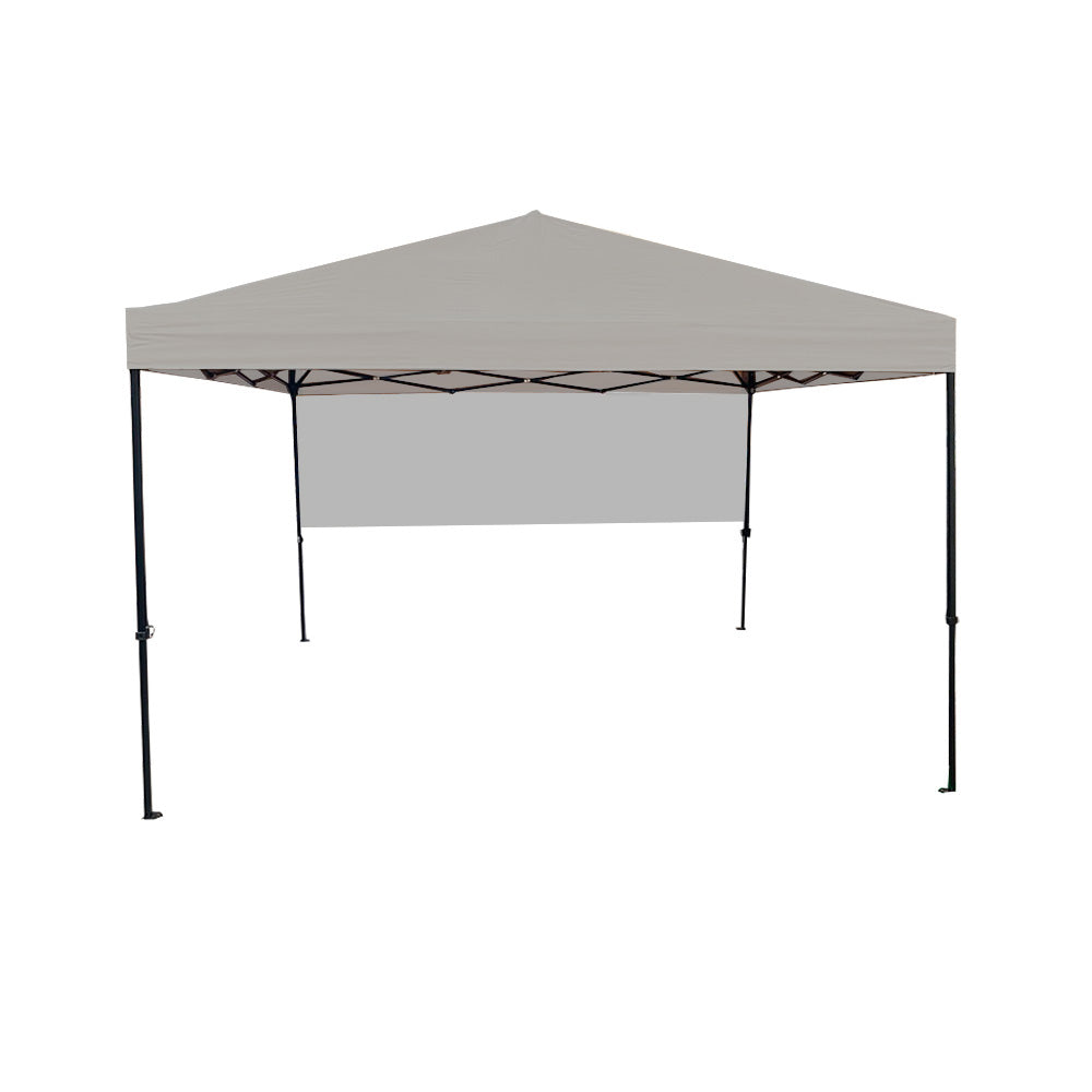Replacement Canopy and Sunwall for Ozark Trail 8' x 10' Outdoor Pop Up Canopy - RipLock 350 - Slate Gray