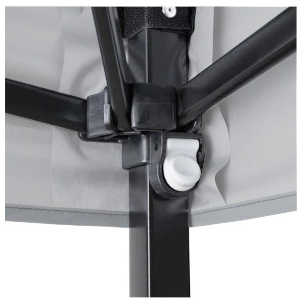 Replacement Canopy and Sunwall for Ozark Trail 8' x 10' Outdoor Pop Up Canopy - RipLock 350 - Slate Gray