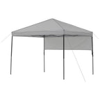 Replacement Canopy and Sunwall for Ozark Trail 8' x 10' Outdoor Pop Up Canopy - RipLock 350 - Slate Gray