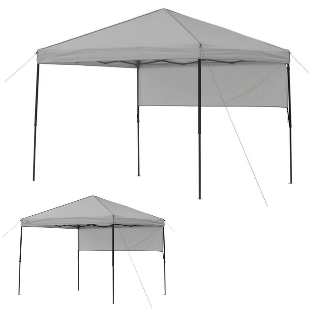 Replacement Canopy and Sunwall for Ozark Trail 8' x 10' Outdoor Pop Up Canopy - RipLock 350 - Slate Gray
