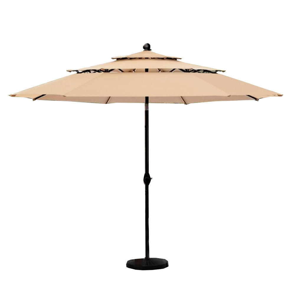 Replacement Canopy for Phi Villa Alyah 10' Triple Tier Market Umbrella - RipLock 350