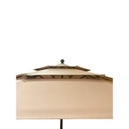 Replacement Canopy for Phi Villa Alyah 10' Triple Tier Market Umbrella - RipLock 350