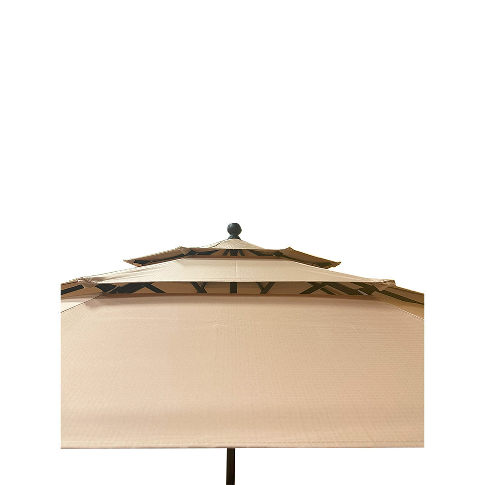 Replacement Canopy for Phi Villa Alyah 10' Triple Tier Market Umbrella - RipLock 350