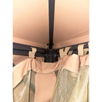 Replacement Canopy for Lausaint Home 10' x 13' Gazebo - RipLock 350 - Slate Gray